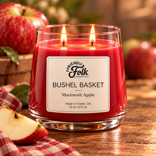 Bushel Basket Soy Candle