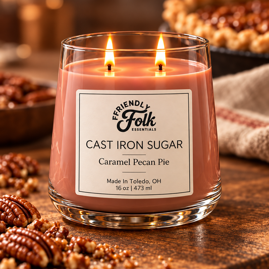 Cast Iron Sugar Soy Candle