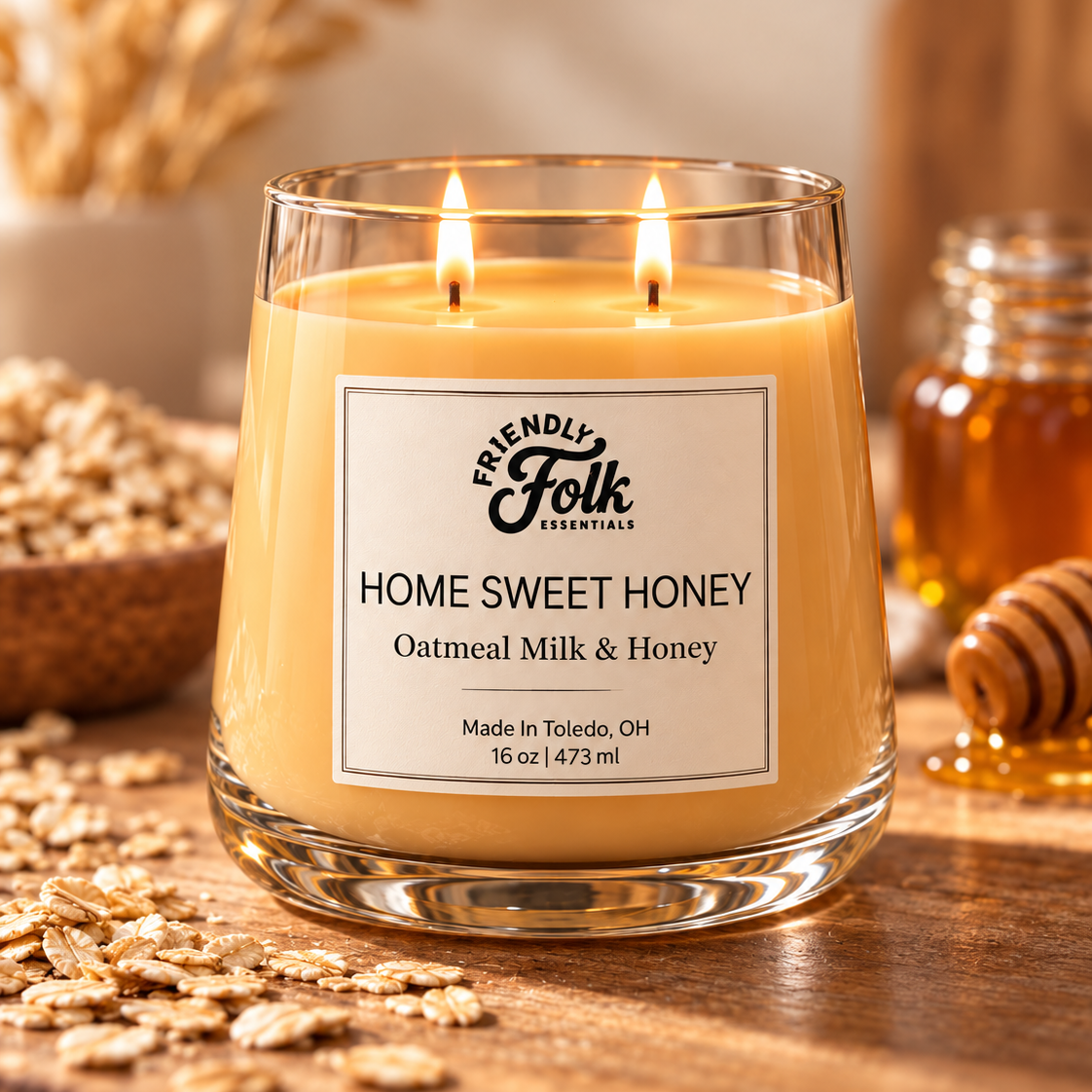 Home Sweet Honey Soy Candle